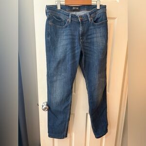 DU/ER men’s l2x slim fit stretch jeans size 33x32 lightweight denim